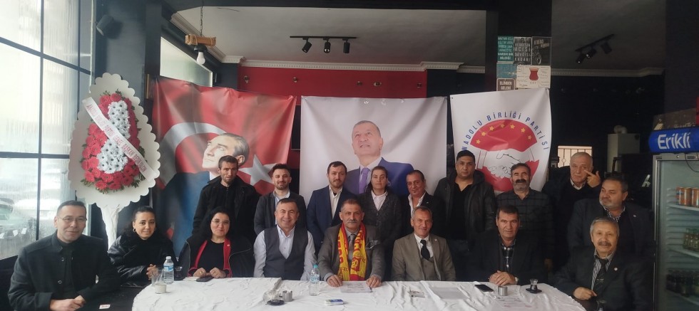 Anadolu Birliği Partisi Tekirdağ’da Basın Mensuplarıyla Buluştu