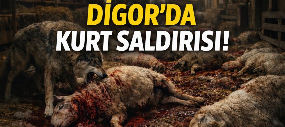 DİGOR’DA HAYVANCILARI DERİNDEN ÜZEN OLAY