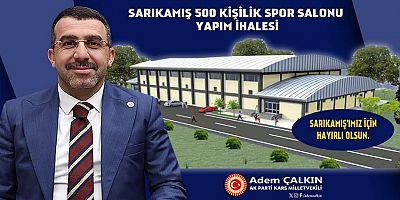 Adem Çalkın’dan Sarıkamış’a Spor Yatırımı