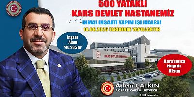 Adem Çalkın: Söz Verdik, Yapıyoruz!