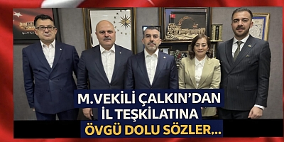 AK PARTİ KARS TEŞKİLATI TBMM’DE BULUŞTU: MİLLETVEKİLİ ADEM ÇALKIN’DAN TEŞKİLATA ÖVGÜ DOLU SÖZLER