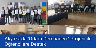 Akyaka’da 'Odam Dershanem' Projesi ile Öğrencilere Destek