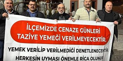 Ankara’da Taziye Yemekleri Kaldırıldı: Yeni Bir Gelenek Başlatılıyor