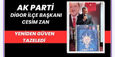 Cesim Zan Güven Tazeledi! 8. Digor Olağan İlçe Kongresi Büyük Katılımla Gerçekleşti