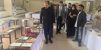 Digor 1. Kitap Günleri Standı Kaymakam Hasan Musab Okatan'ın Katılımıyla Açıldı