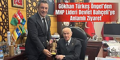 Gökhan Türkeş Öngel’den Devlet Bahçeli’ye Anlamlı Ziyaret