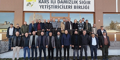 KARS DSYB BAŞKANI EREN ALP’E TEBRİK ZİYARETLERİ ARALIKSIZ DEVAM EDİYOR