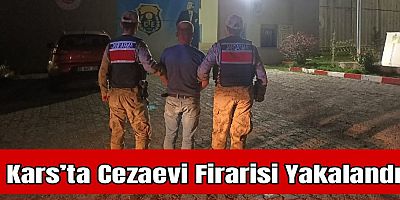 Kars’ta Cezaevi Firarisi Yakalandı