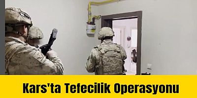 Kars'ta Tefecilik Operasyonu: Sarıkamış İlçesinde M.K. Gözaltına Alındı