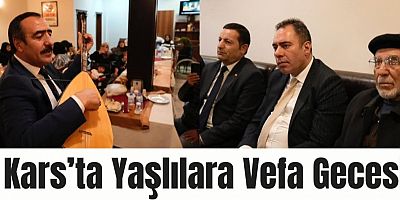 Kars’ta Yaşlılara Vefa Gecesi