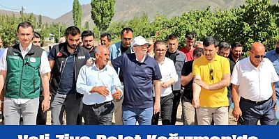 Vali Polat, Kağızman'da Ziyaretlerde Bulundu