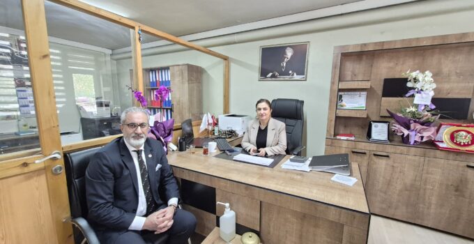 Serhat Haber’den Şair Yazar Fatma Bacar’a Hayırlı Olsun Ziyareti