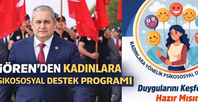 KEÇİÖREN BELEDİYESİ’NDEN KADINLARA ÖZEL PSİKOSOSYAL DESTEK PROGRAMI BAŞLIYOR