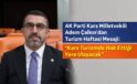 AK Parti Kars Milletvekili Adem Çalkın’dan Turizm Haftası Mesajı