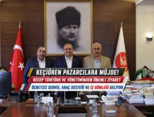 Keçiören pazarcılarına müjde: Başkan Mesut Özarslan, Recep Tümtürk ve yönetimine önemli araç desteğini sundu