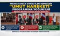 Ankara Gençlik Gönüllüleri Derneği’nin Düzenlediği “Umut Hareketi” Programına Yoğun İlgi