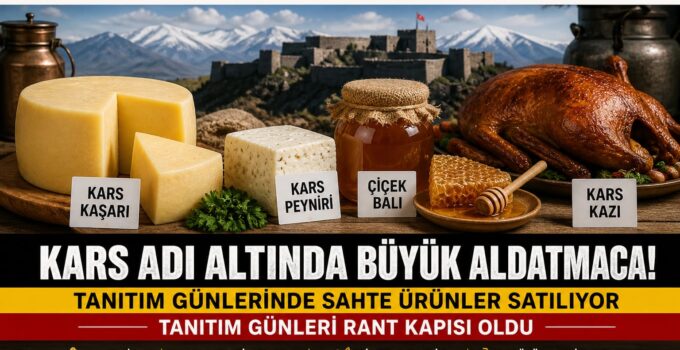 Kars Adı Altında Büyük Aldatmaca: Tanıtım Günlerinde Sahte Ürünler Satılıyor, Rant Kapısı İddiası