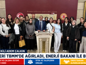 Kars’tan Ankara’ya gelen öğrenciler, AK Parti Kars Milletvekili tarafından Türkiye Büyük Millet Meclisi’nde ağırlandı.