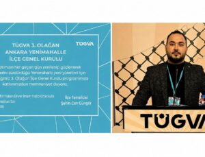 TÜGVA Yenimahalle’de 3. Olağan İlçe Genel Kurulu Heyecanı