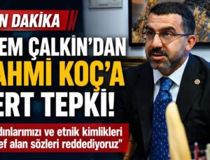 Adem Çalkın’dan Rahmi Koç’a Sert Tepki