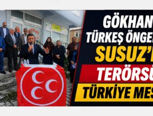 Gökhan Türkeş Öngel’den Susuz’da Terörsüz Türkiye Mesajı