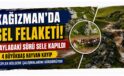 Kağızman’da Sel Felaketi: Yayladaki Sürü Sele Kapıldı, 4 Büyükbaş Hayvan Kayıp
