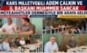 Kars Milletvekili Adem Çalkın ve İl Başkanı Muammer Sancar, Müteahhitlerle Bir Araya Geldi