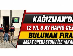 Kağızman’da JASAT Operasyonu: Kasten Öldürme Suçundan Aranan Firari Yakalandı