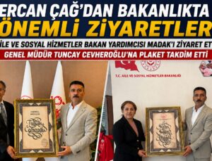 AK Parti Keçiören İlçe Başkan Yardımcısı Ercan Çağ’dan Aile ve Sosyal Hizmetler Bakanlığı’na Önemli Ziyaret