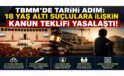 TBMM’den Çocuk Suçlarına Yönelik Yeni Düzenleme: 18 Yaş Altında Ceza Sistemi Değişiyor