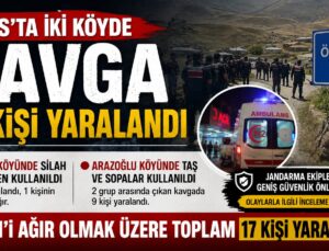 Kars’ta İki Köyde Kavga: 1’i Ağır 17 Kişi Yaralandı