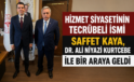 Saffet Kaya’dan Ankara İl Sağlık Müdürü Kurtcebe’ye Ziyaret: Serhat Camiasının Sağlık İhtiyaçları Görüşüldü