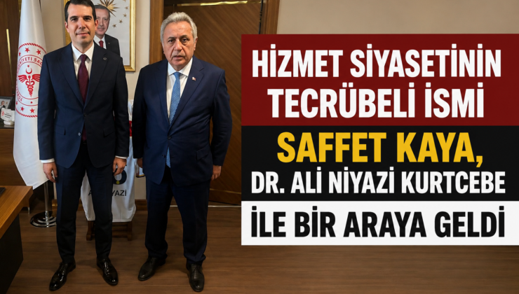 Saffet Kaya’dan Ankara İl Sağlık Müdürü Kurtcebe’ye Ziyaret: Serhat Camiasının Sağlık İhtiyaçları Görüşüldü