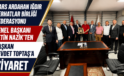 KARS ARDAHAN IĞDIR SERHATLAR BİRLİĞİ FEDERASYONU GENEL BAŞKANI ÇETİN NAZİK’TEN BAŞKAN CEVDET TOPTAŞ’A ZİYARET