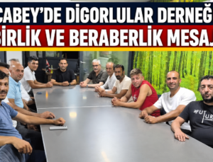Karacabey’de Kars Digorlular Derneği’nde Birlik ve Beraberlik Buluşması
